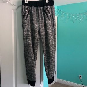 Black & Gray Sweatpants